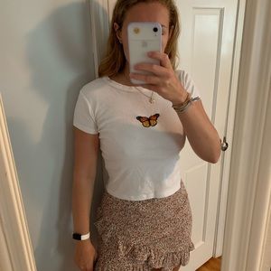Brandy butterfly top